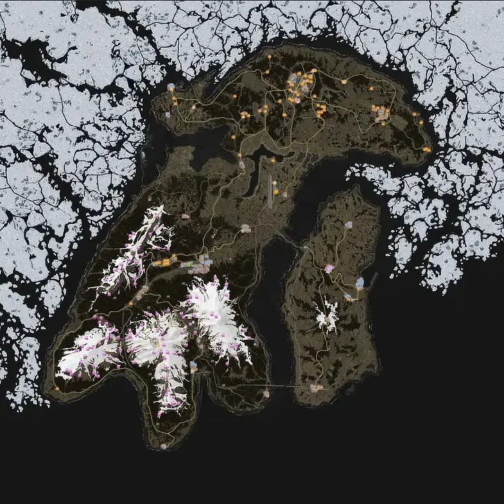 Карта Намальск - DayzSu