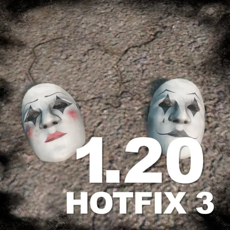 Обновление 1.20 Hotfix 3
